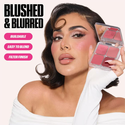 Authentic Huda Beauty Blush Filter Blurring Blushlighters Palette