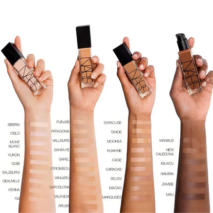 Authentic Natural Radiant Longwear Foundation + M.A.C Prep + Prime Fix+ Setting Spray Combo
